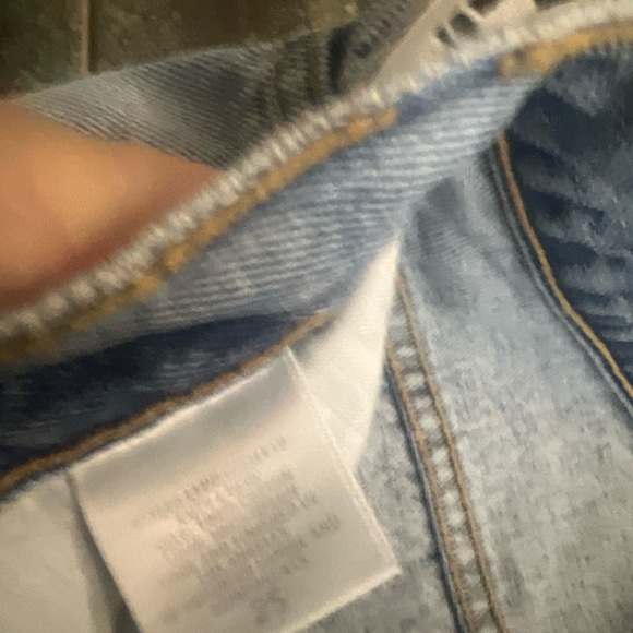 LF The Brand Women’s Y2K Light Wash Ripped Logo Jeans Size 25 - Picture 5 of 6